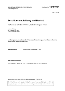 Drucksache 16/11094
