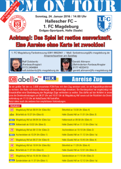 Infos - 1. FC Magdeburg