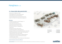 Hanghaus H1.AG - Casag Immobilien AG