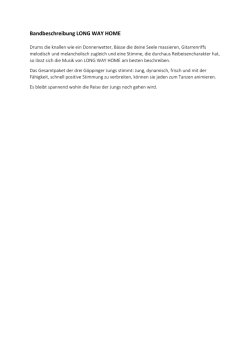 Bandbeschreibung