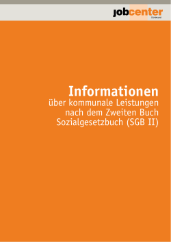 Informationen - Jobcenter Dortmund