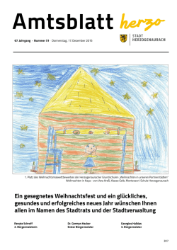 Ein gesegnetes Weihnachtsfest und ein gl&uuml;ckliches, gesundes und