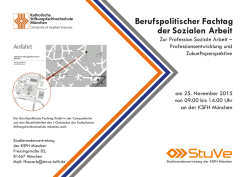 Berufspolitischer Fachtag der Sozialen Arbeit