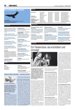 Ein Theaterst&uuml;ck, das ersch&uuml;ttert und ermutigt