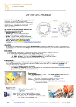 INFO-VerengteAtemwege, obstruktive Bronchitis, Asthma