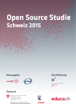Open Source Studie