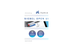 siebel open ui - ilum:e informatik