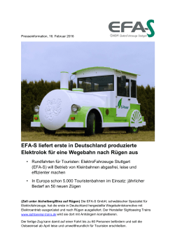 EFA-S liefert erste in Deutschland produzierte - EFA