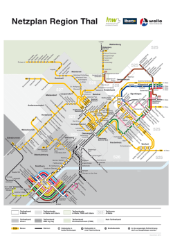 Netzplan Region Thal