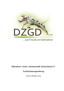 Zuchtzulassungsordnung