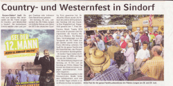 Country- und Westernfest in Sindorf