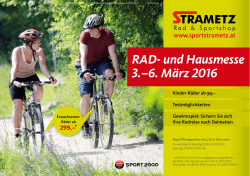 Strametz Rad- und Hausmesse