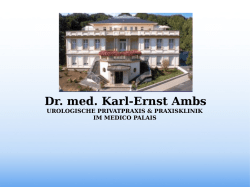 Harninkontinenz &ndash; Ursachen und Therapie