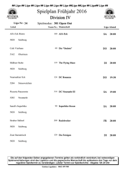 Division IV - throwdarts.at