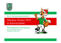 Nikolaus-Turnier 2015 in Schwarzenbek