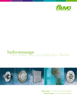 Prospekt Hydro-Massage