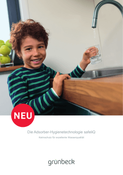 Art.-Nr. 825 12 292 - Grünbeck Wasseraufbereitung GmbH