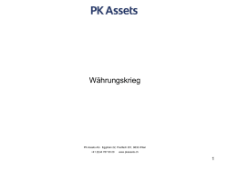 - PK Assets AG
