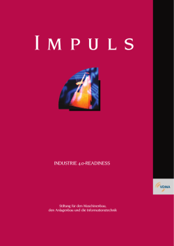 Industrie 4.0-Readiness - VDMA Impuls