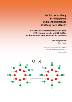 Ist die Unterteilung in ionisierende und nichtionisierende Strahlung