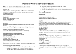 Infozettel zum Ehrenamt