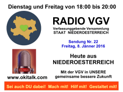 radio vgv - Österreich