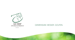GC MSF - Golfclub MSF