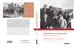Herausforderung und Inspiration Challenges and Inspirations