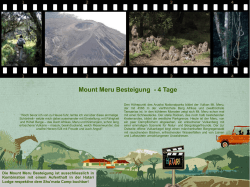 Mount Meru Besteigung - 4 Tage