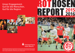 Rothosenreport