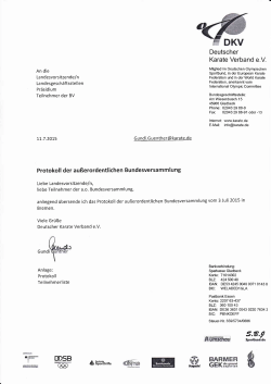 Karate Verband eV - rheinland