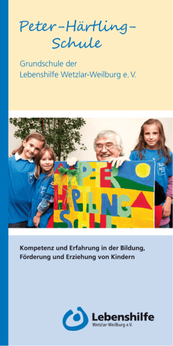 Grundschule der Lebenshilfe Wetzlar-Weilburg e. V. - phs