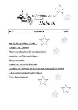 Information Nr. 4