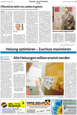 Heizung optimieren &ndash; Zuschuss maximieren