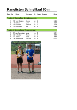 2015.06.11 Rangliste Schnelllauf