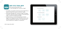 DRY EYE TOOL BOX