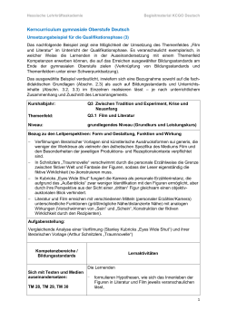 Umsetzungsbeispiel Deutsch, Qualifikationsphase (3) ( PDF / 173 KB )