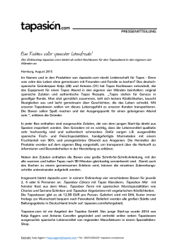 Eine Kochbox voller spanischer Lebensfreude!