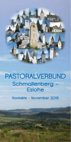 flyer - Pastoralverbund Esloher Land