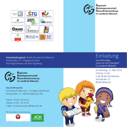 hier finden Sie das Programm zum Aktionstag