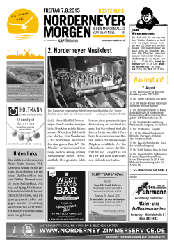 - Norderneyer Morgen Online