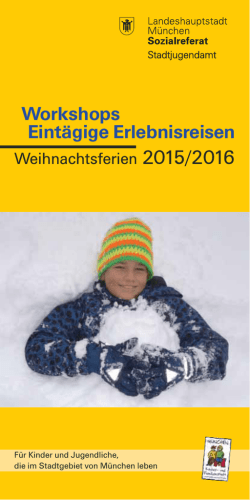 Eintägige Erlebnisreisen