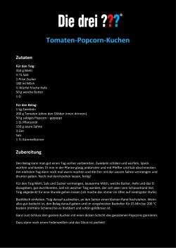 Tomaten-Popcorn-Kuchen