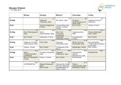 Menuplan Windisch März