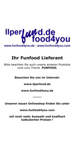 Ihr Funfood Lieferant