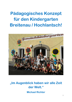 Konzeption Kindergarten Breitenau