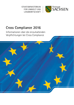 Cross Compliance 2016 - Publikationen