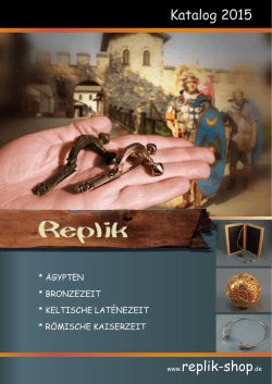 Katalog 2015 www.replik