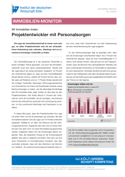 immobilien-monitor - Institut der deutschen Wirtschaft K&ouml;ln