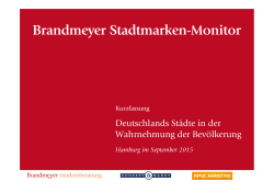 Stadtmarken-Monitor D 2015 Summary.pptx